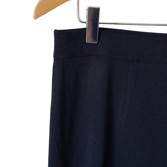 Exclusively Misook Size Small Knit Pull On Skirt Black - Picture 5 of 13